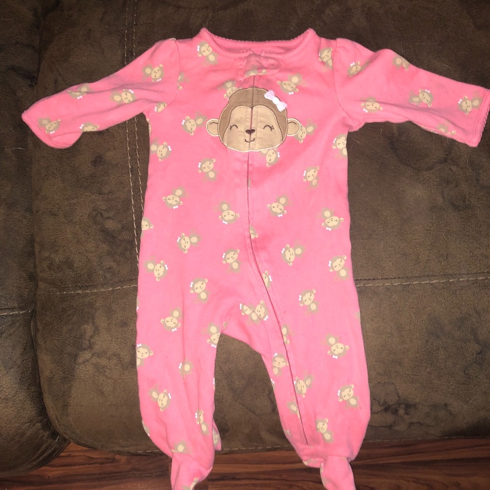 baby girl footies